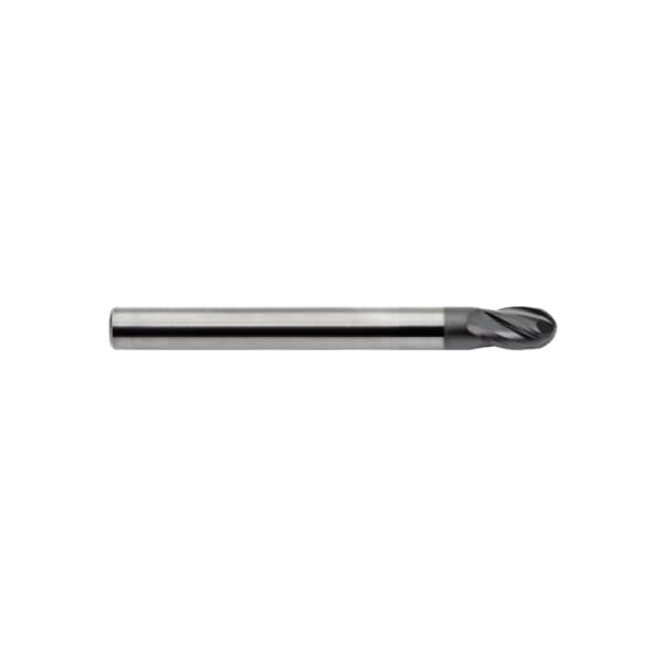 Tuffcut Gp 4 Flute Ball Nose End Mill Stub, 03655
